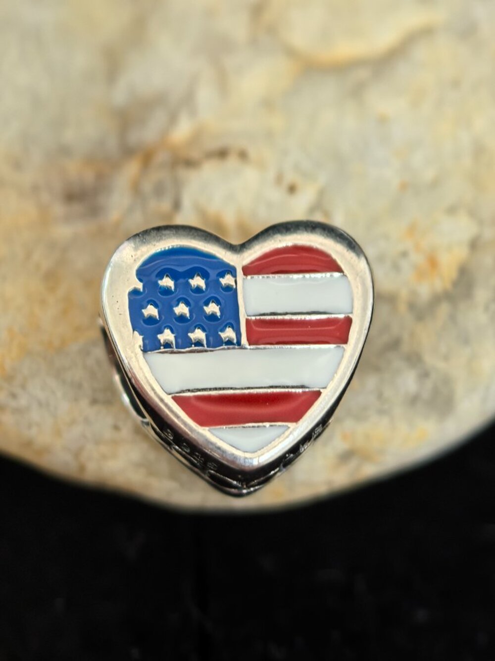 Pandora  Exclusive Travel Heart Charm Pendant, S925 Silver Jewelry (Women's)